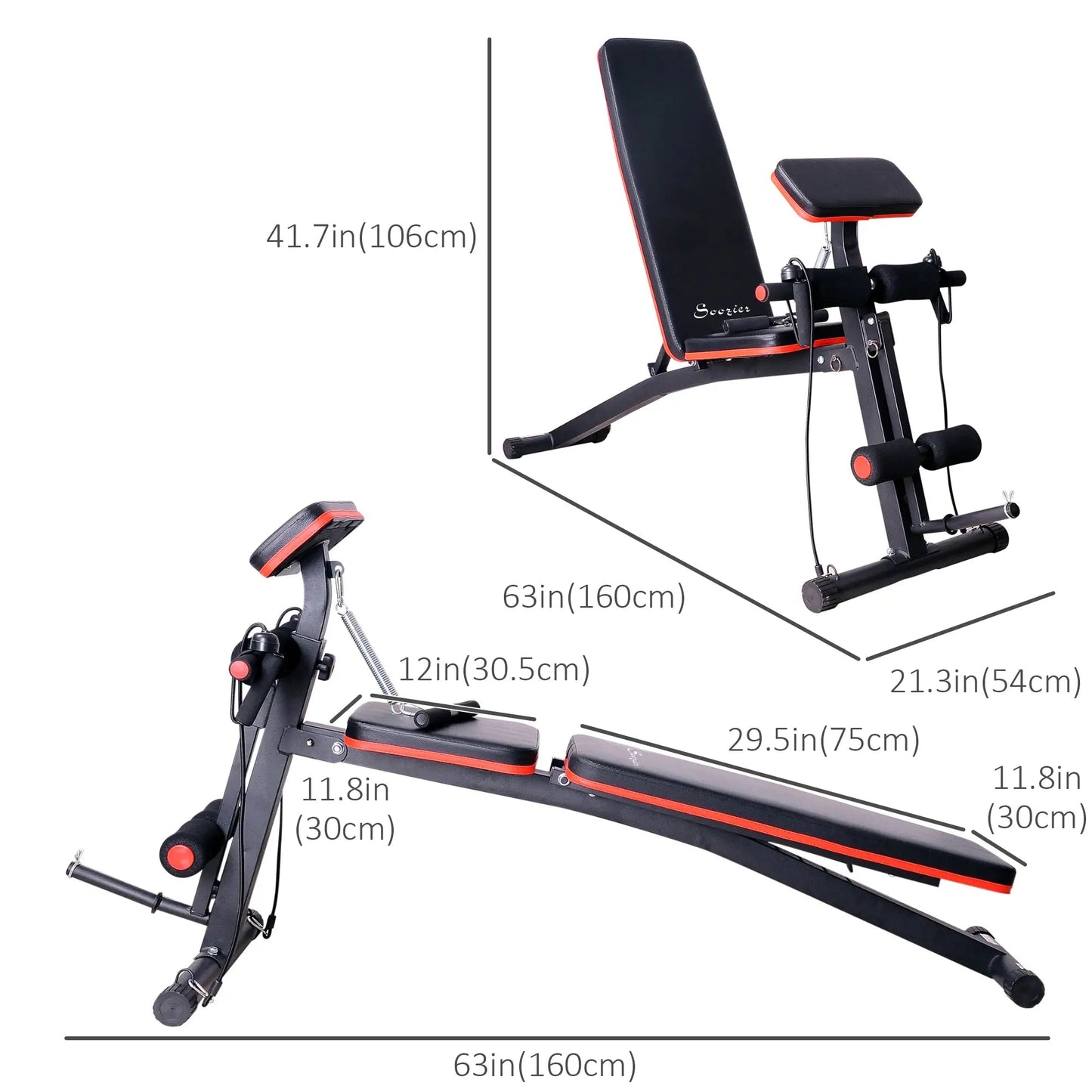 Foldable Dumbbell Bench for Strength, Press & Core Exercises Munipo