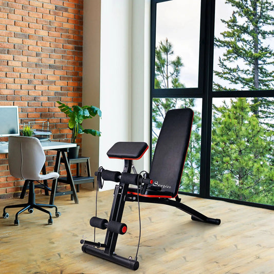 Foldable Dumbbell Bench for Strength, Press & Core Exercises Munipo